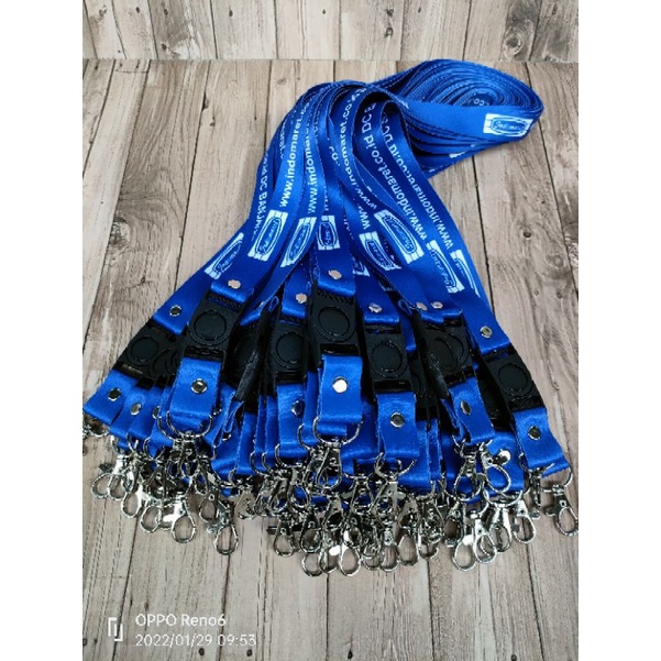 

Lanyard INDOMARET | ALFAMART | Free Design Suka" | Bisa Costume