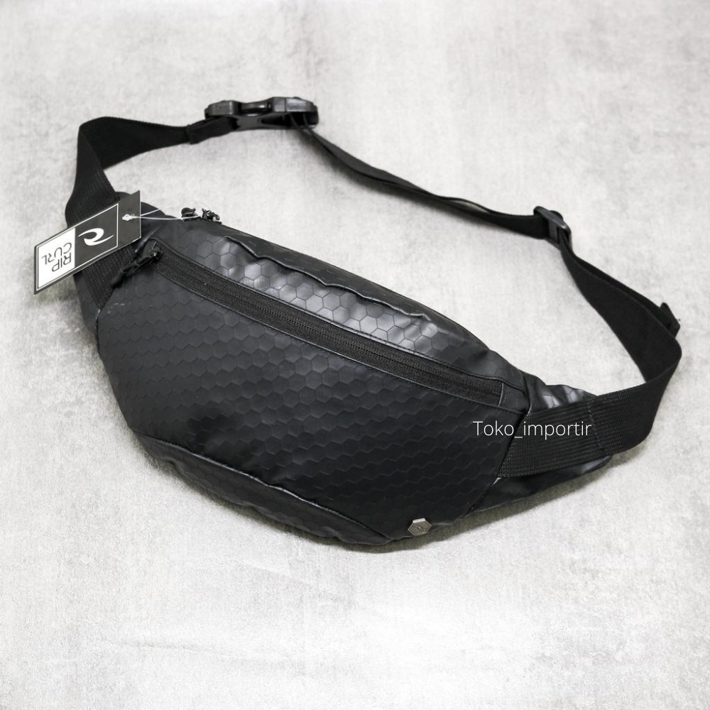 Waistbag Ripcurl Waterproof Import Mirror Original / Tas Pinggang Pria Anti Air