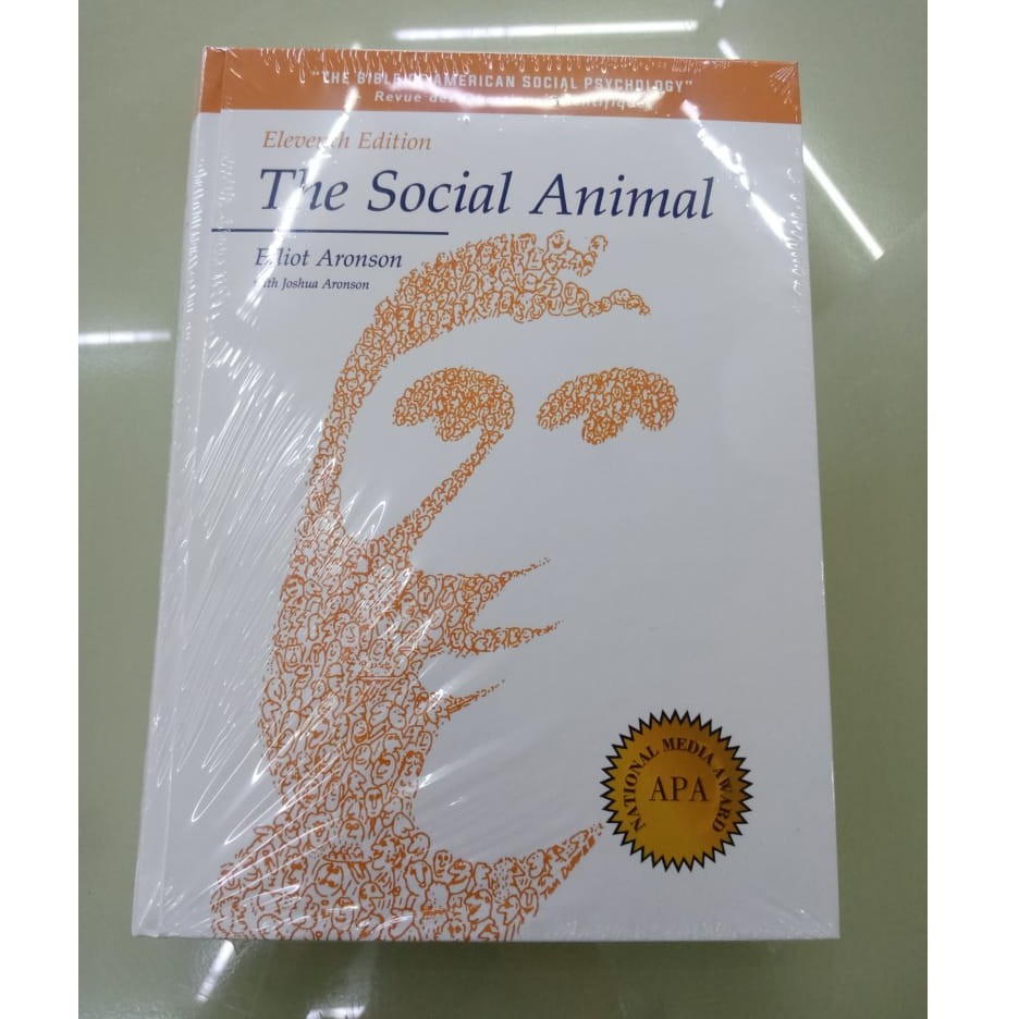 The Social Animal by Elliot Aronson (Hardback / Psychology)