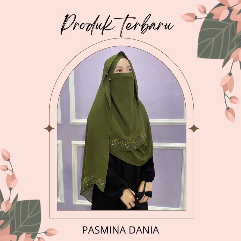 Pashmina Ceruty Baby Doll Permata DANIA