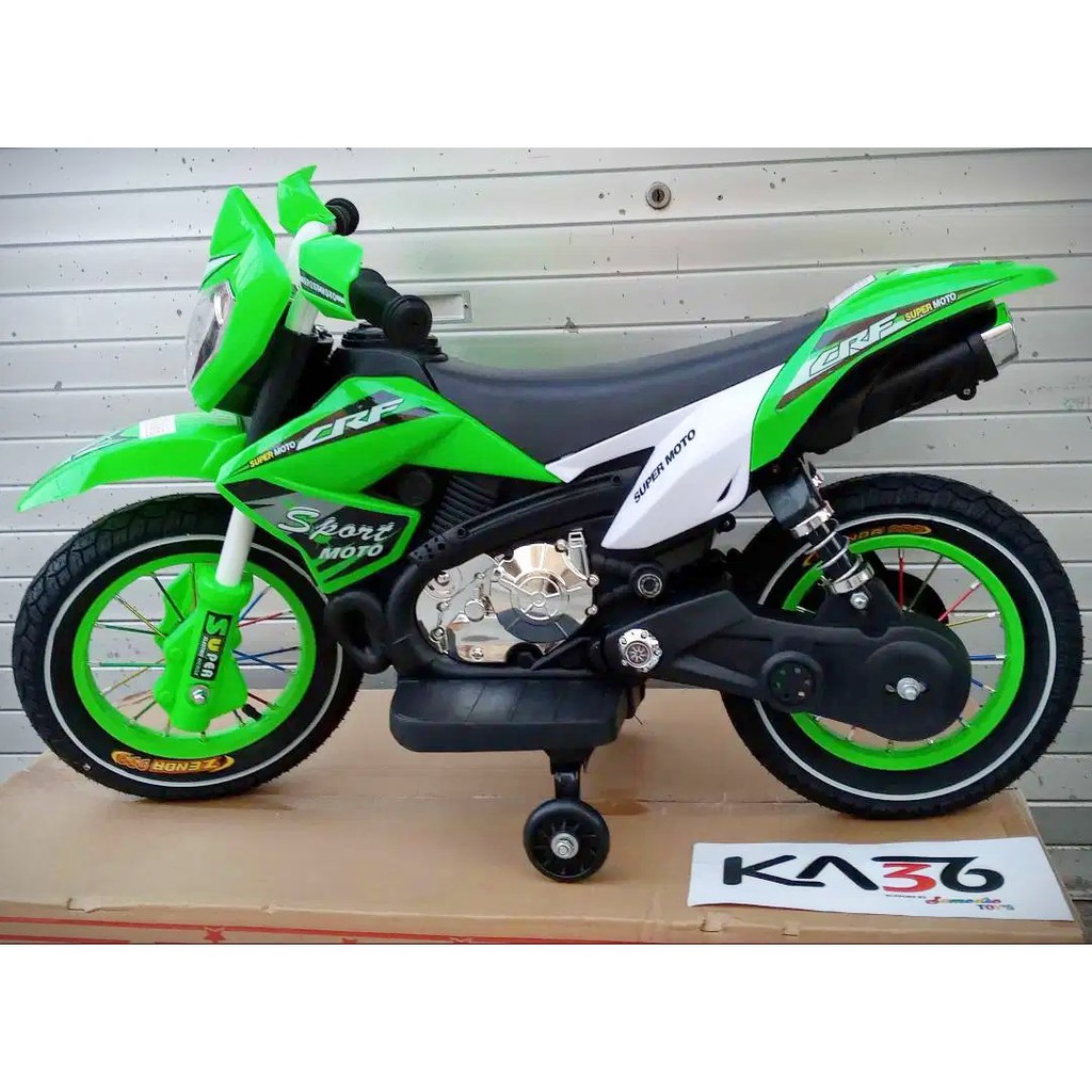 Mainan Motor Aki Anak model Trail CRF - Kiddo MO CR