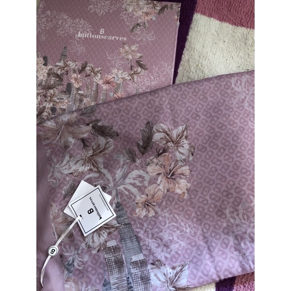 Buttonscarves Malaya Series In Blush