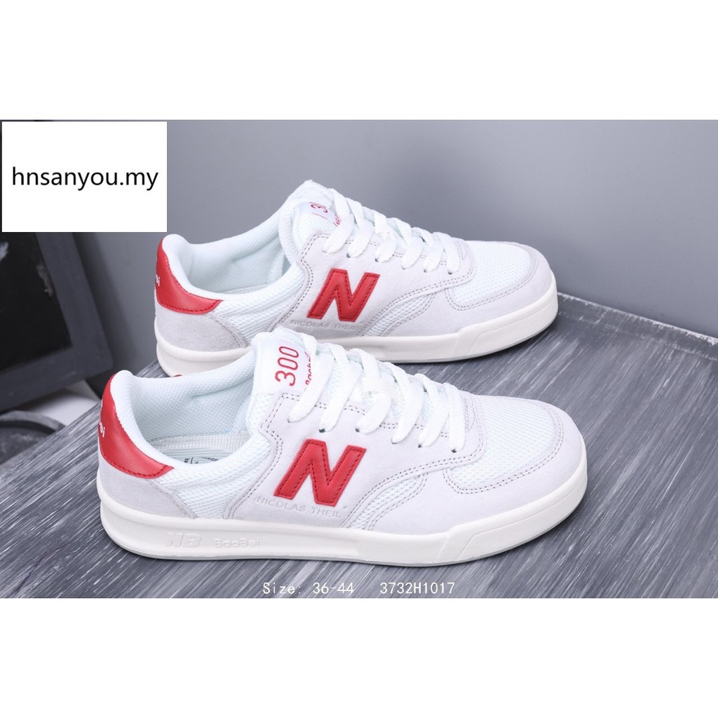 Sepatu Sneakers Desain New Balance NB ct300 Pria / Wanita Casual Warna Putih / Merah | Shopee Indonesia