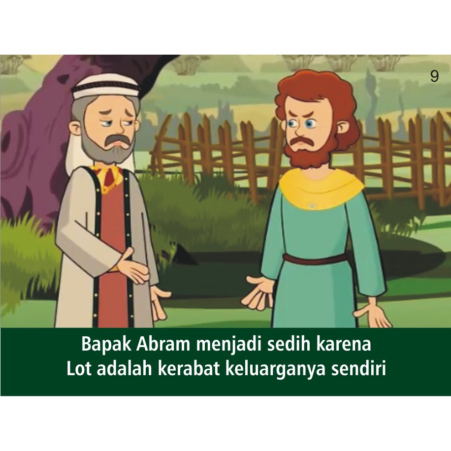 Abram Dan Lot Berpisah Komik Alkitab Anak Shopee Indonesia