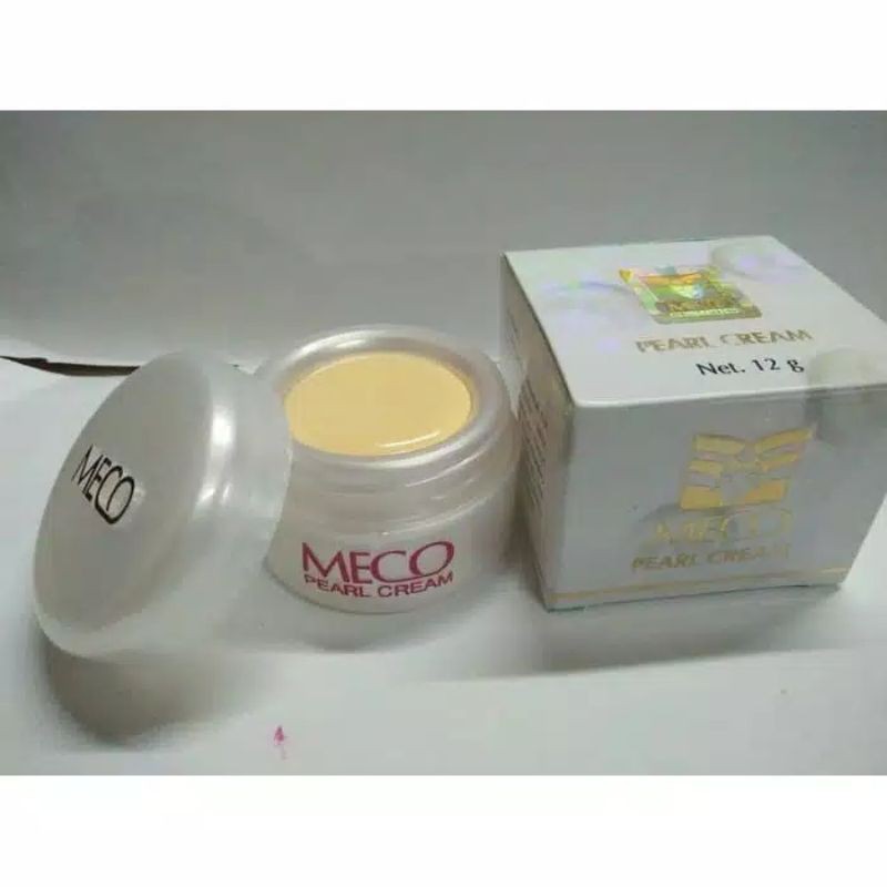 ♥️original♥️meco pearl cream✓cream pencerah✓penghilang noda hitam