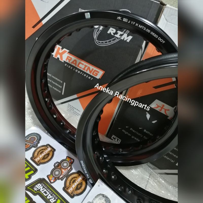 velg tk racing 300 350 x 17 36h / velg sumo klx crf dll / ring tk racing