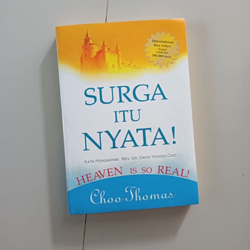 

Buku Surga Itu Nyata || Choo Thomas