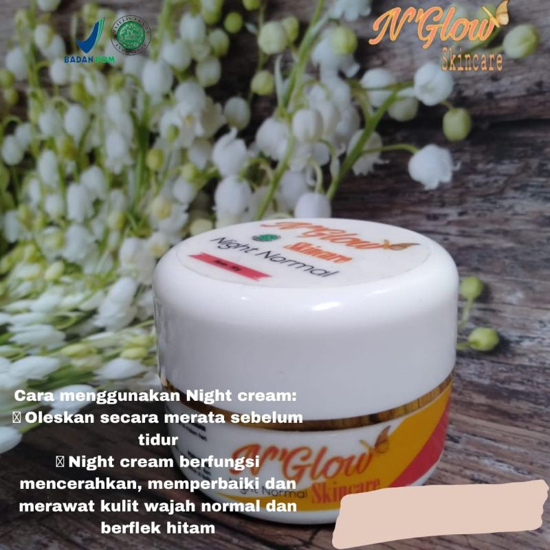 ECERAN N'GLOW SKINCARE ACNE N'GLOW NORMAL DAY CREAM NIGHT CREAM / TONER / FACIAL WASH / BPOM HALAL