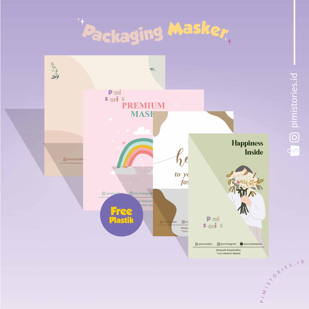 

ALAS PACKAGING ⚫ COVER MASKER ⚫ LABEL MASKER FULLCOLOUR ⚫ FREE PLASTIK OPP