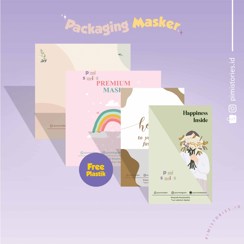 ALAS PACKAGING ⚫ COVER MASKER ⚫ LABEL MASKER FULLCOLOUR ⚫ FREE PLASTIK OPP