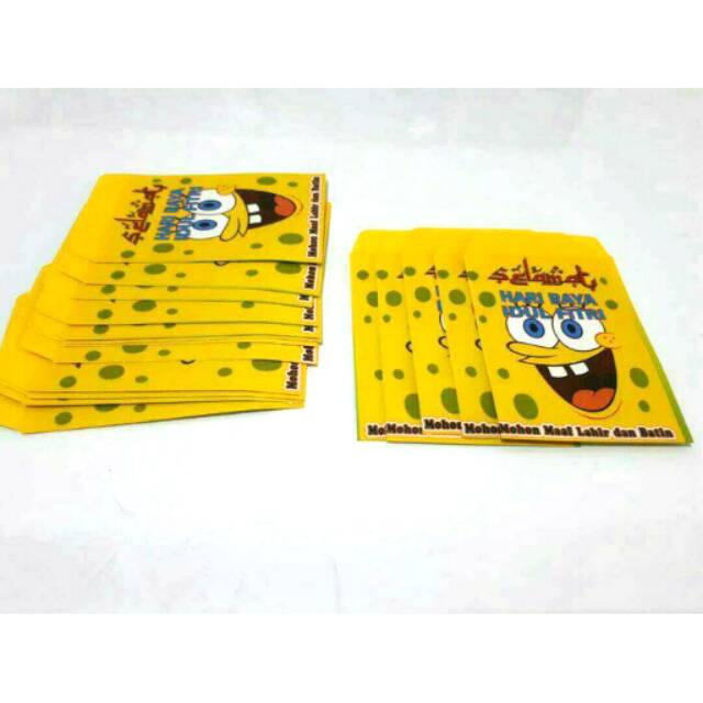 

Amplop / Angpao Lebaran Sponge Bob 100
