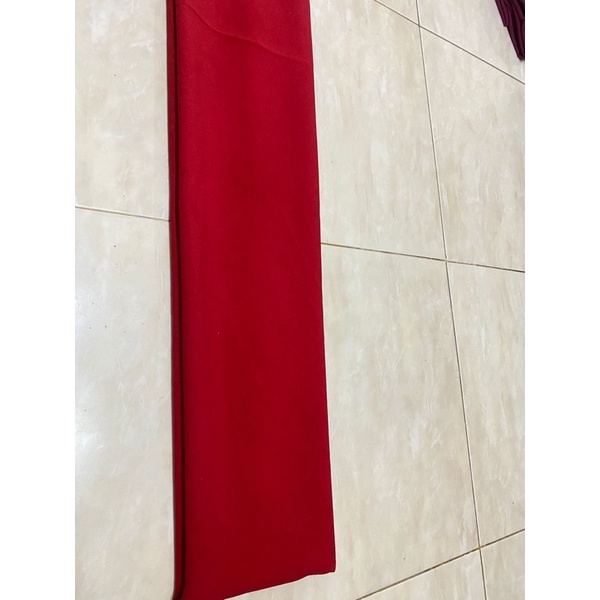 SELENDANG CREEP POLOS |SELENDANG BALI-Merah