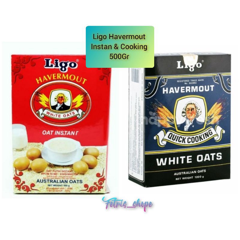 

LIGO Havermout Australia / Instan and Cook / 500Gr