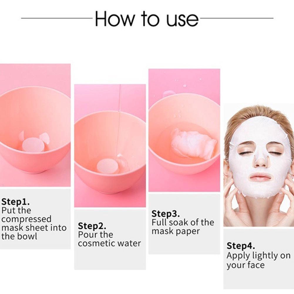 compressed paper mask