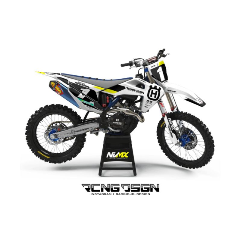DECAL HUSQVARNA KUALITAS PREMIUM