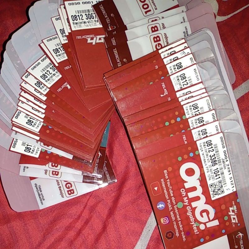 simpati regis siap otp bekas sapi