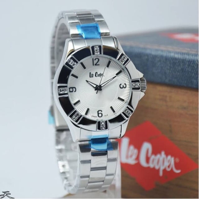SALE  Jam Tangan Wanita Lee Cooper  51L-A LC-51L-A Silver (ORIGINAL)