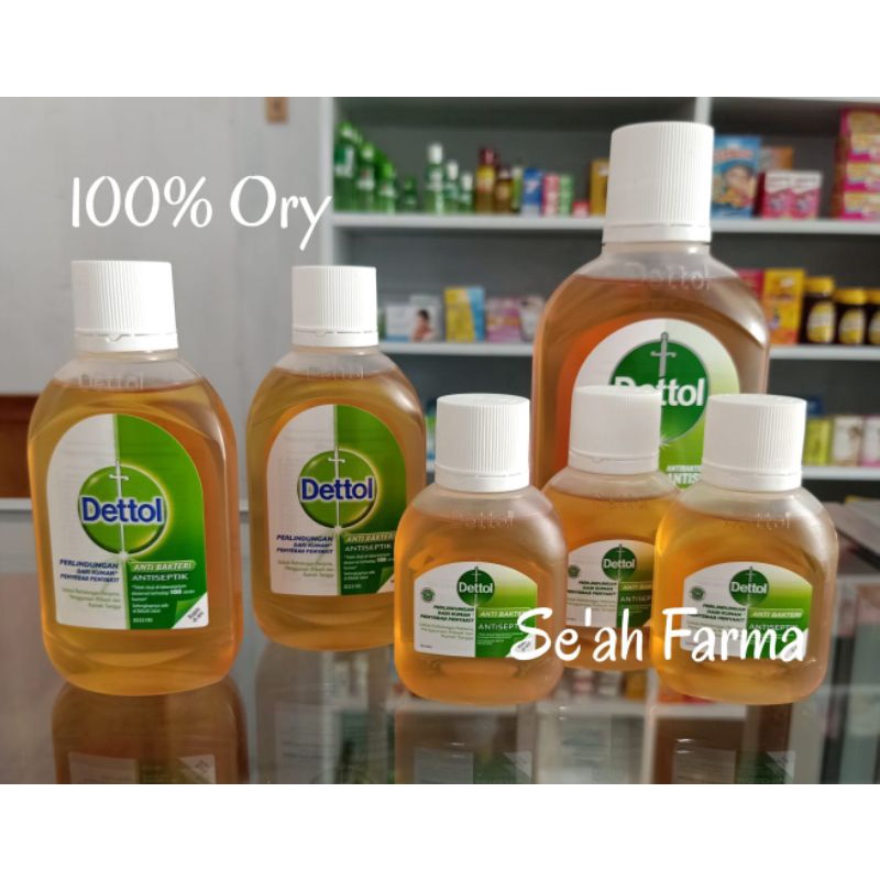 Dettol Antiseptik - Cairan Antiseptik