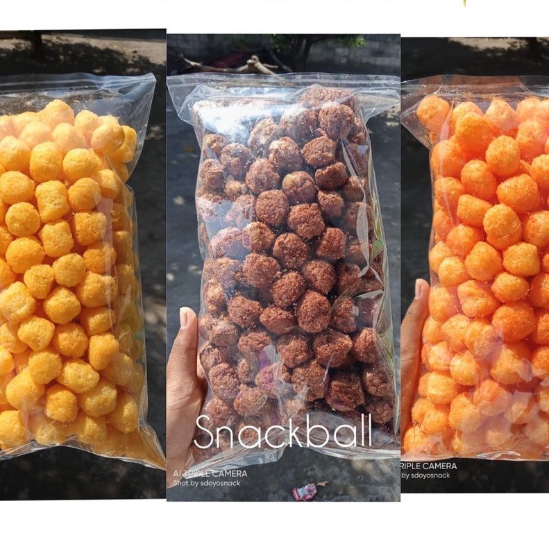 

chikiball ( snack ball)