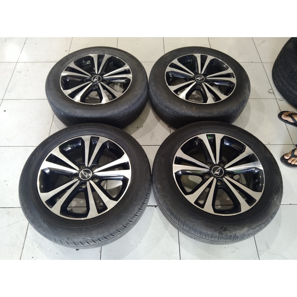 VELG MOBIL BEKAS TERIOS RING 17X6,5 PCD 5X114 ET50 + BAN 215 60 17