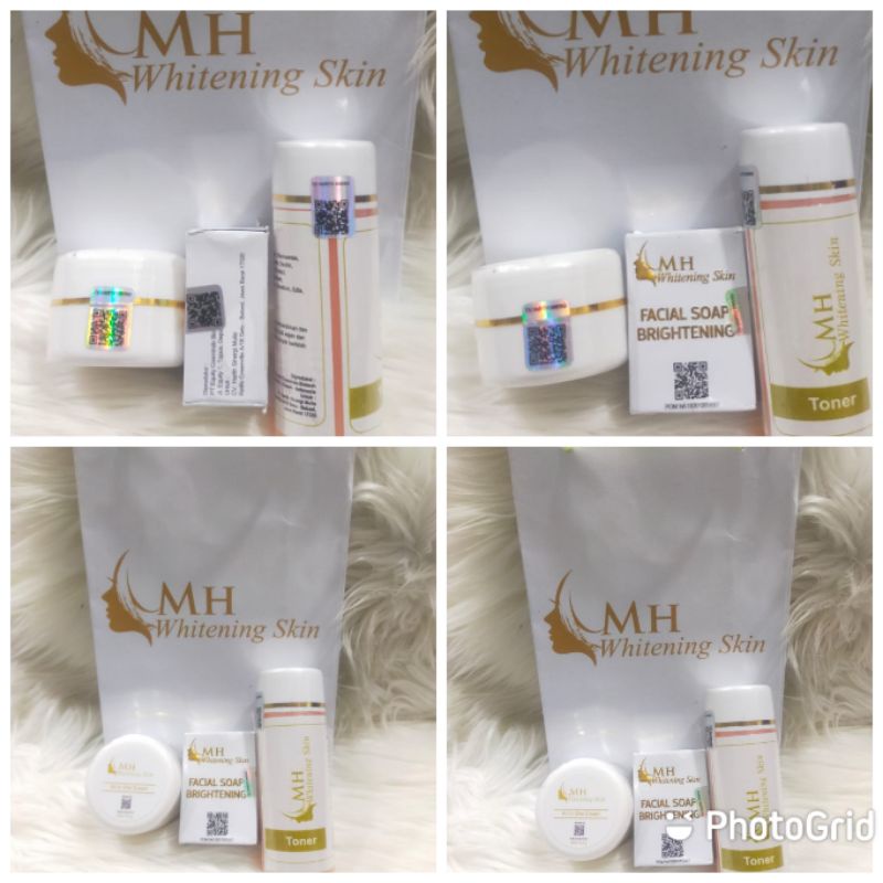 Image of MH WHITENING ORIGINAL BPOM/ paket cream MH whitening #6