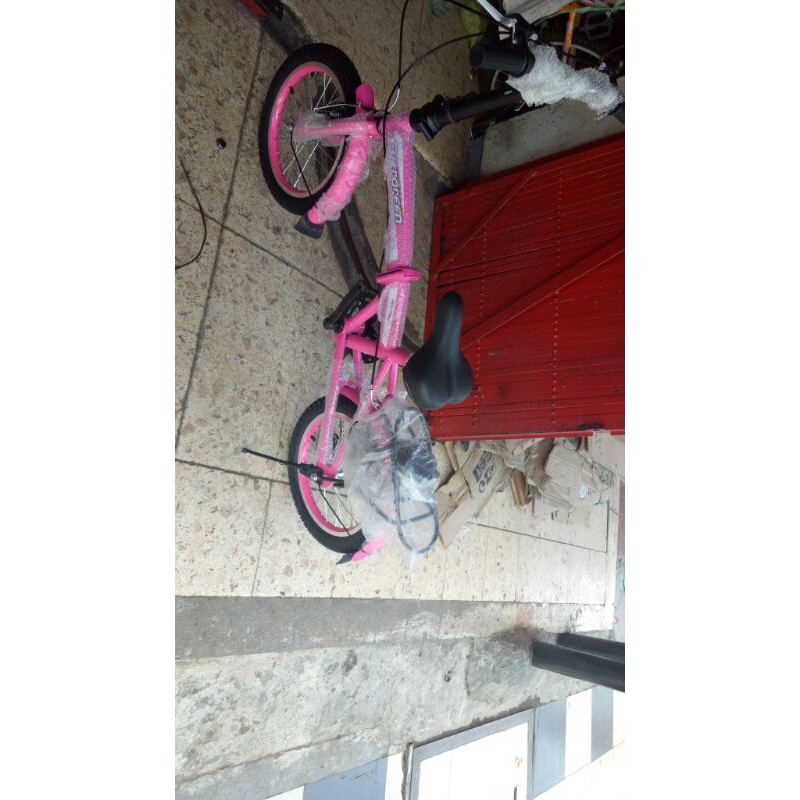 sepeda lipat ukuran 16 evergreen