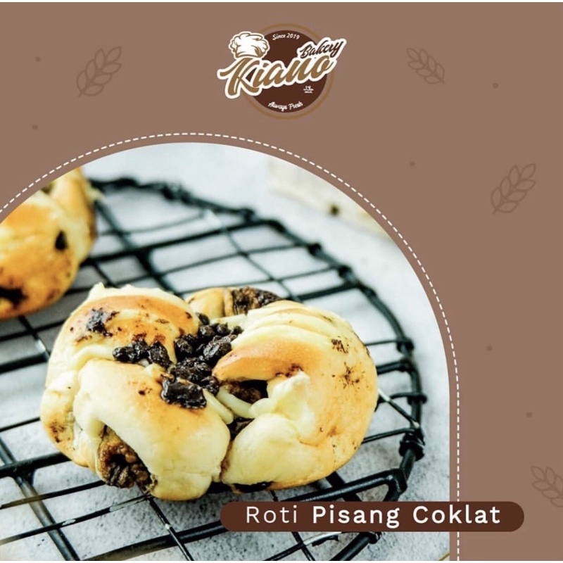 

roti pisang coklat