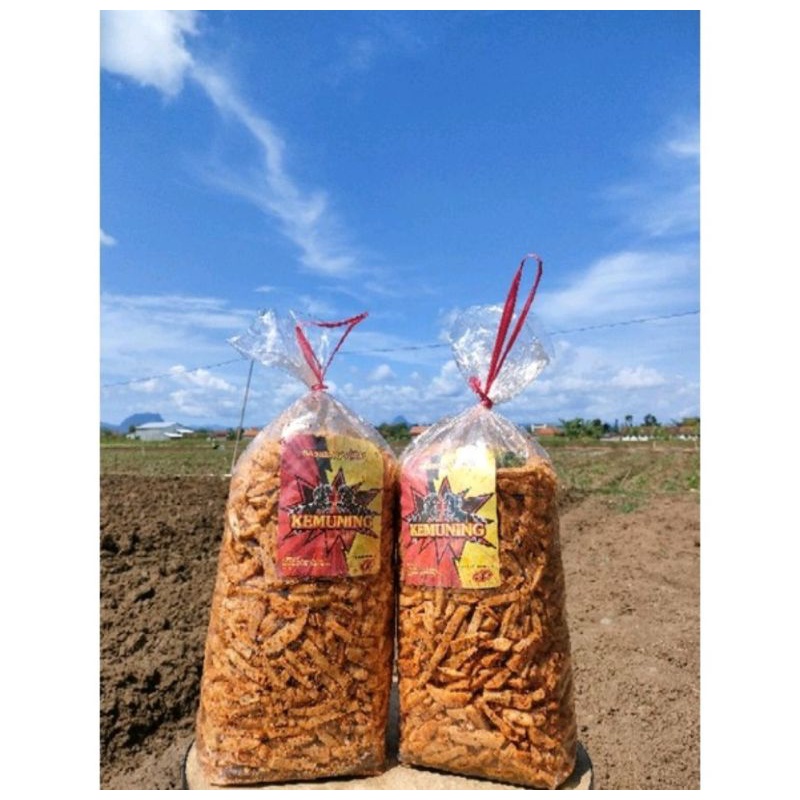 Basreng Ori 1 BALL isi 1.8kg / Bakso Goreng Original Asin Jeruk Purut 1 bal/ Baso Goreng / Bas reng / Grosir Besar Kalimantan-PEDAS SEBLAK 1 BALL