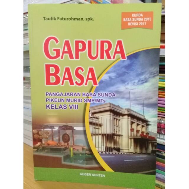 Buku Gapura Basa Sunda Untuk Smp Mts Kelas 8 Shopee Indonesia