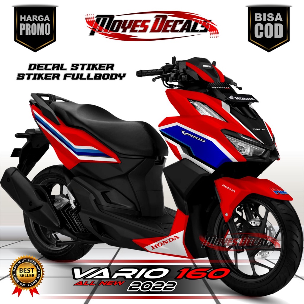decal vario 2022 decal stiker striping vario 160 sticker fullbody vario 160 2022 stciker motor vario