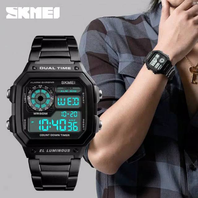 JAM TANGAN PRIA DIGITAL SPORT SKMEI 1335 ORIGINAL PREMIUM