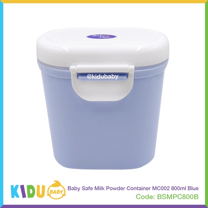 Baby Safe Tempat Susu Bayi Milk Powder Container MC002 800ml Kidu Baby