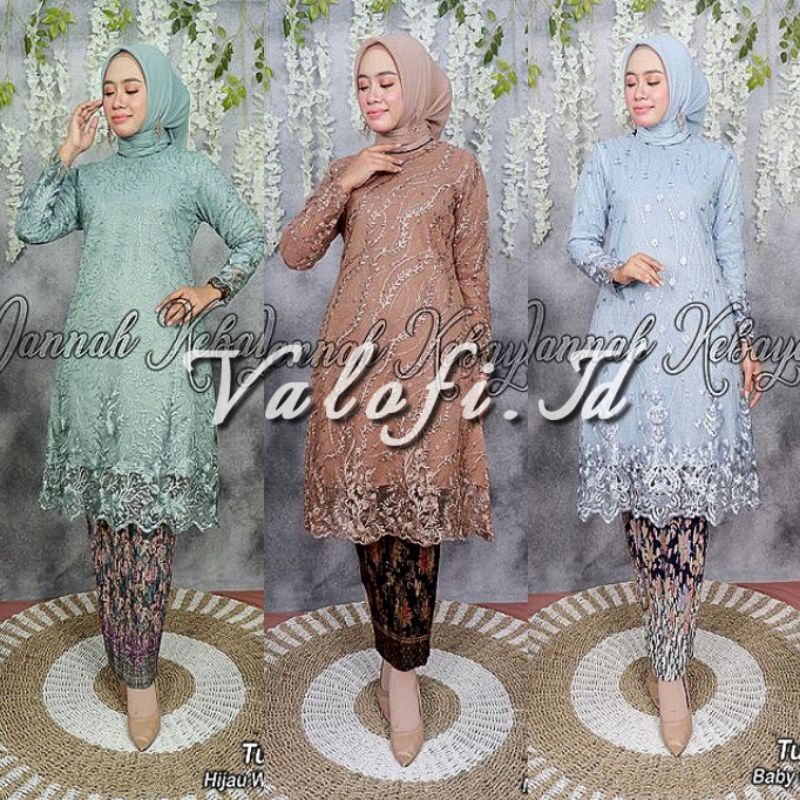 SETELAN KEBAYA TUNIK KURUNG > KEBAYA MODERN / KEBAYA REMAJA / KEBAYA FAVORITE / KEBAYA BROKAT / KEBA