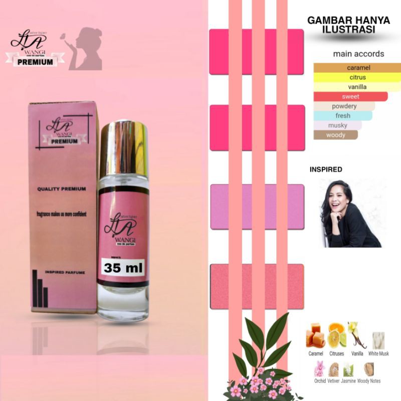 NAGITA SLAVINA REFILL PARFUME LIA WANGI