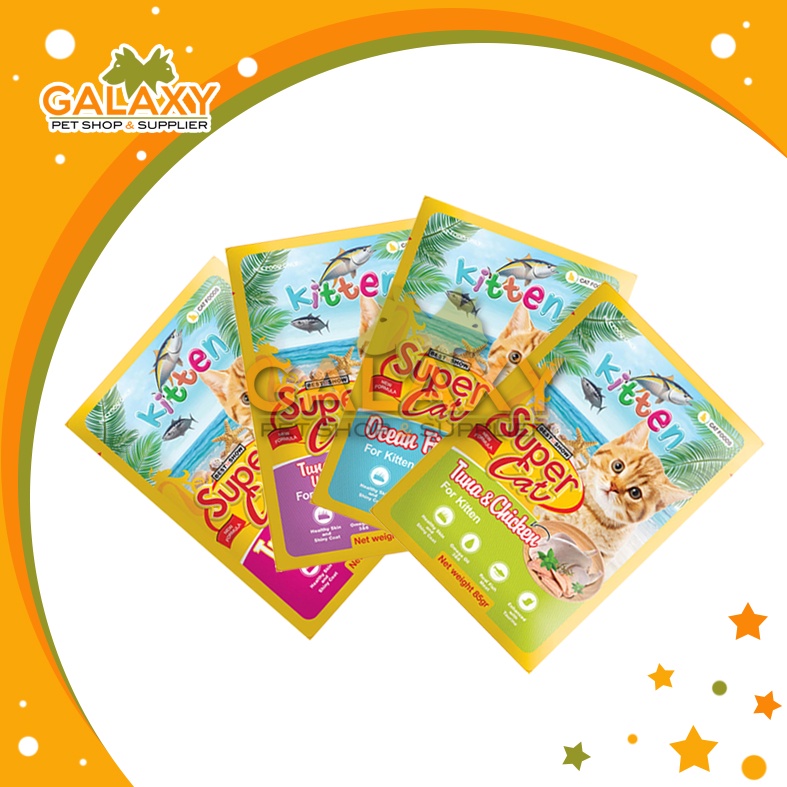 SUPER CAT WET FOOD 85gr