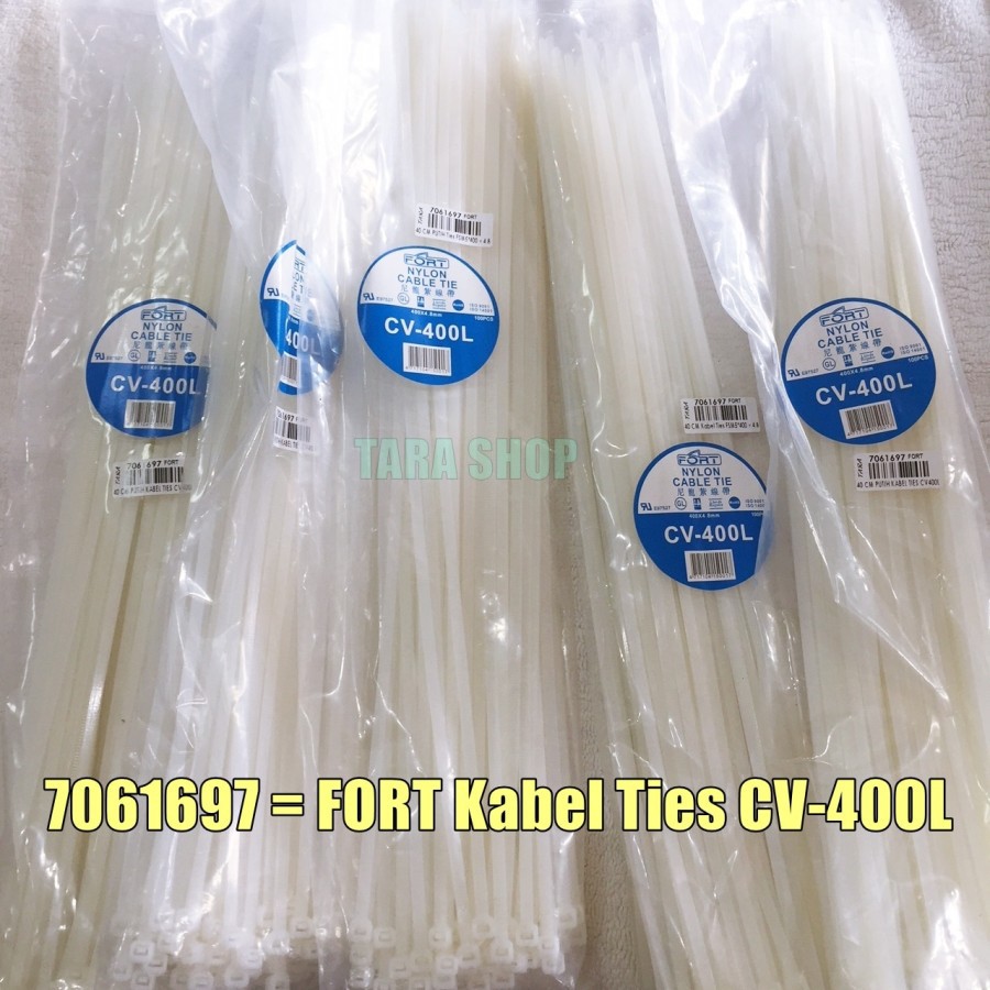

FORT Kabel Ties Putih 40cm - 7061697
