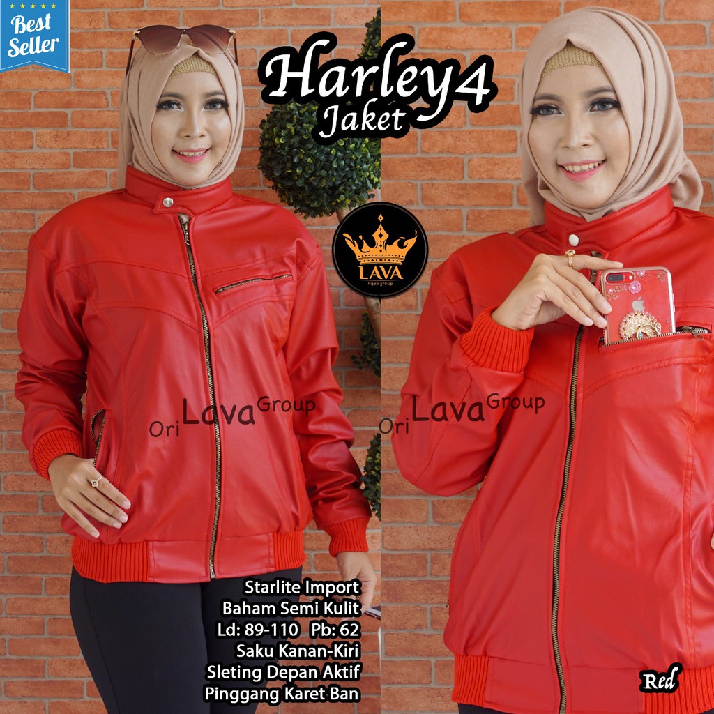Harley 4 Jacket Wanita