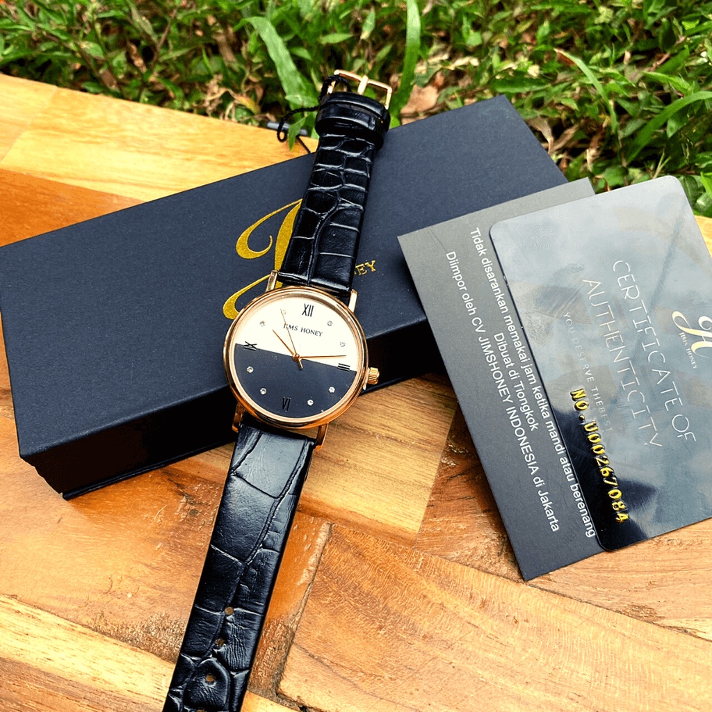 (BISA COD) JAM TANGAN CEWEK TERBARU JIMSHONEY IMPORT MURAH JHW 9 PROMO (FREE BOX)