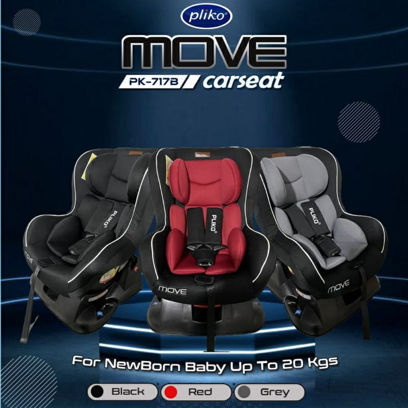 Pliko MOVE carseat PK-717B - Kursi Mobil Bayi