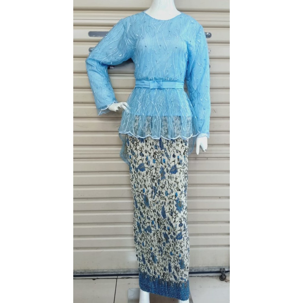 Kebaya Brokat remaja modern / kebaya brokat tile mutiara