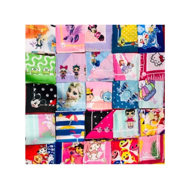 VOAL PRINTING ANAK KARAKTER MINUS / HIJAB ANAK REJECT {RANDOM}