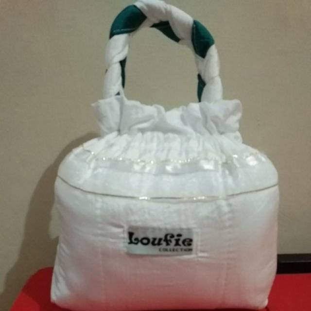 Loufie Putih/Mukena Parasut Loufie Putih