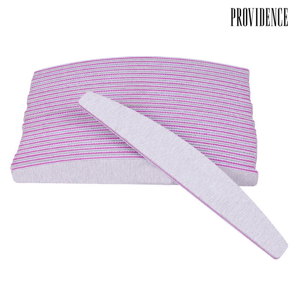 Providence 10pcs Kikir Kuku 100 / 180 Untuk Manicure / Nail Art