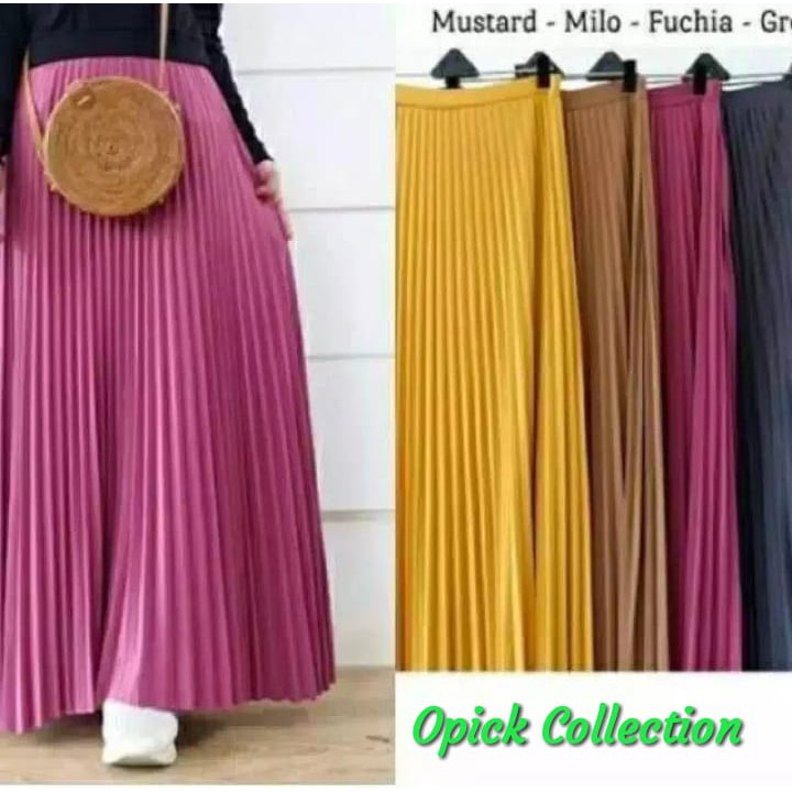 Rok Plisket Rok Wanita Rok Cewe Rok Terlaris Rok Murah Rok Elegan Rok Masa Kini Shopee Indonesia