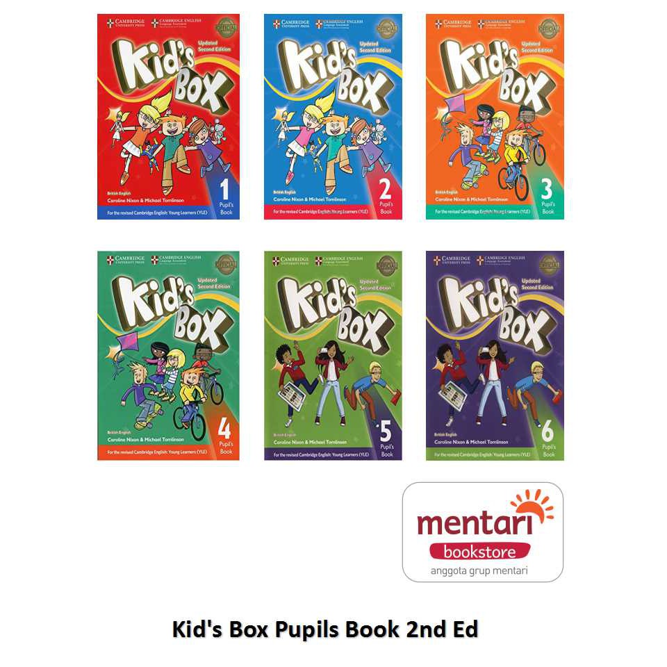 

Kid’s Box Pupil’s Book Update 2nd Edition (British Version)