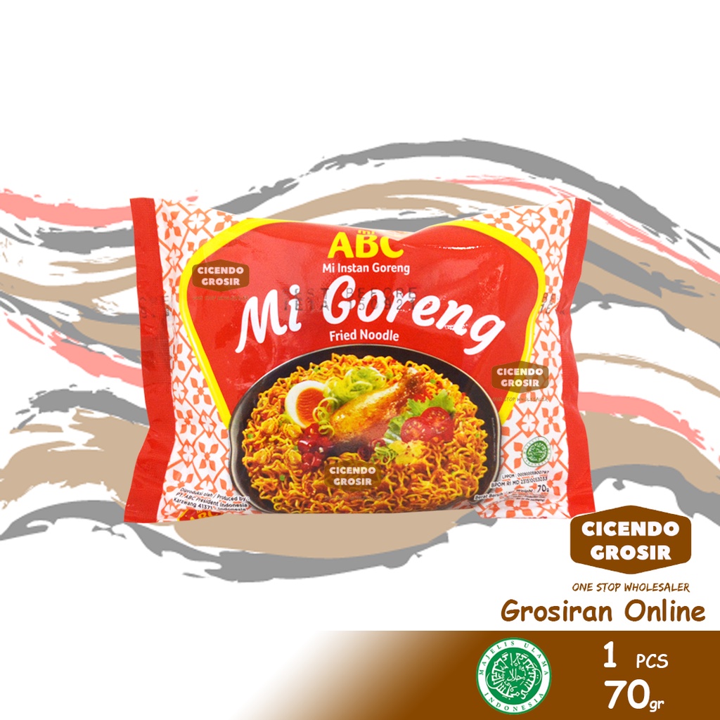 

ABC Selera Lama Mi Goreng Mie Instan Goreng Halal - 70gr