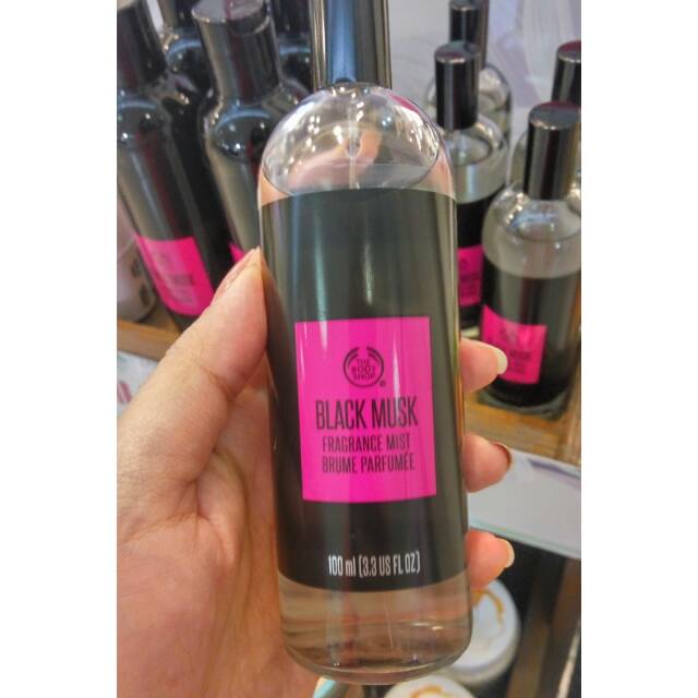 Black musk parfume the body shop