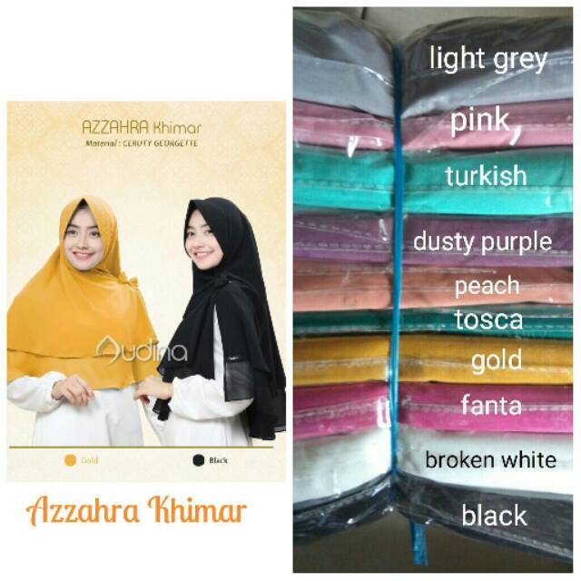 Hijab instan Audina AZZAHRA KHIMAR