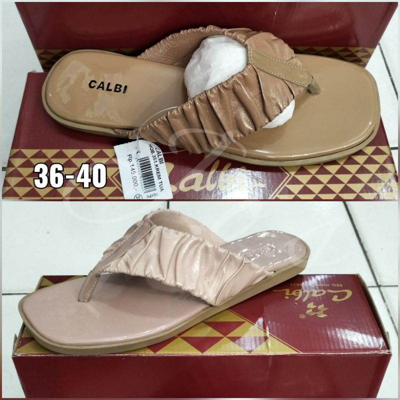 Calbi HQB.351 -- Sandal Flat model Jepit Fashionable Original
