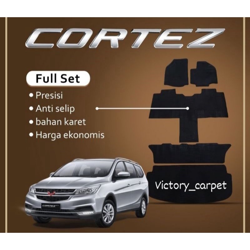 karpet karet set Wuling Cortez cortez